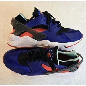 Nike Air Huarache Concorde Orange Men's Size 8.5 Sneakers shoes Basketball